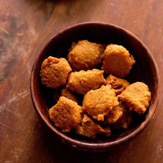 Chana Dal Pakoras or Fritters