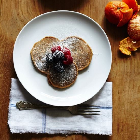 Chestnut and Chia Seed Pancakes