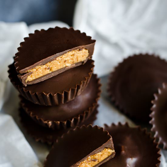 Homemade Reese’s Peanut Butter Cups