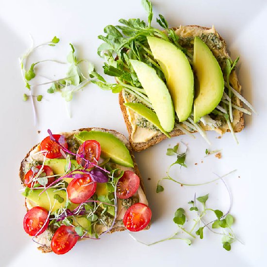 Avocado Toast Two Ways