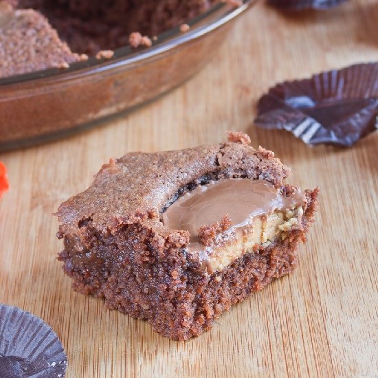 Peanut Butter Cup Brownies