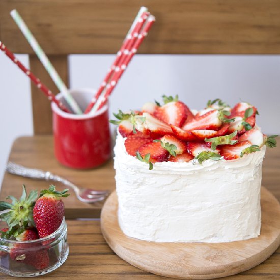 Maple Syrup Walnut Layer Cake