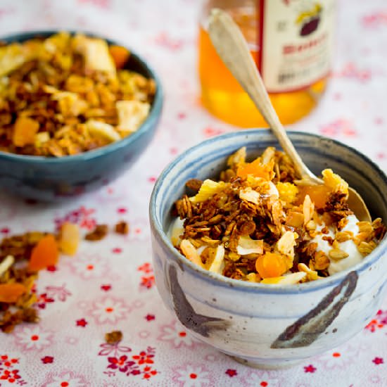 Gluten-Free Coconut Granola