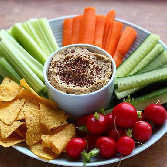 Chickpea yogurt dip