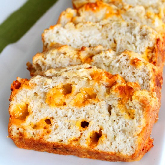 Apple Cider Cheddar Bread