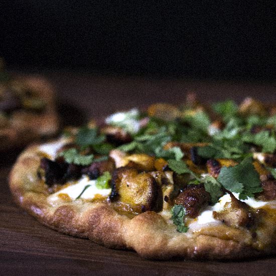 Chicken Satay Pizza