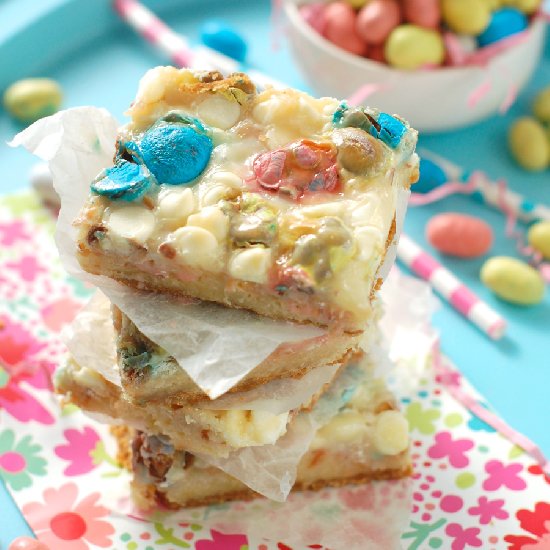 Robin Egg Magic Bars