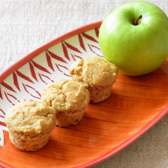 Apple Cinnamon Wholewheat Muffins