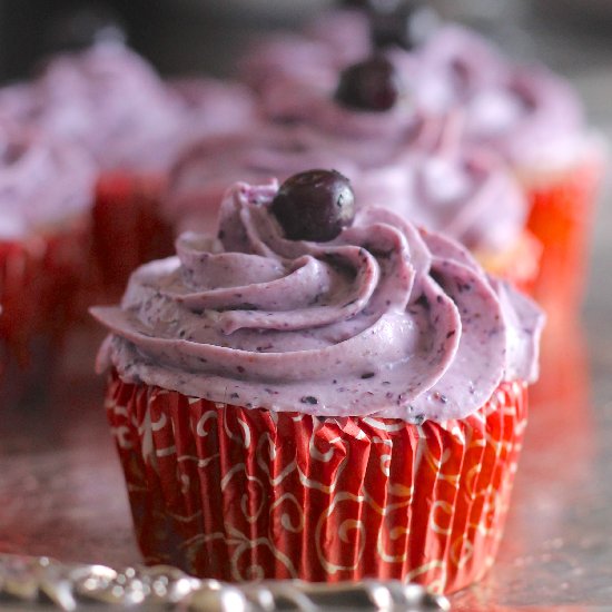 Purple Power Blueberry Muffins