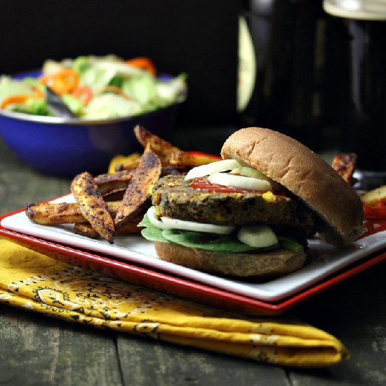 Ultimate Black Bean Veggie Burgers