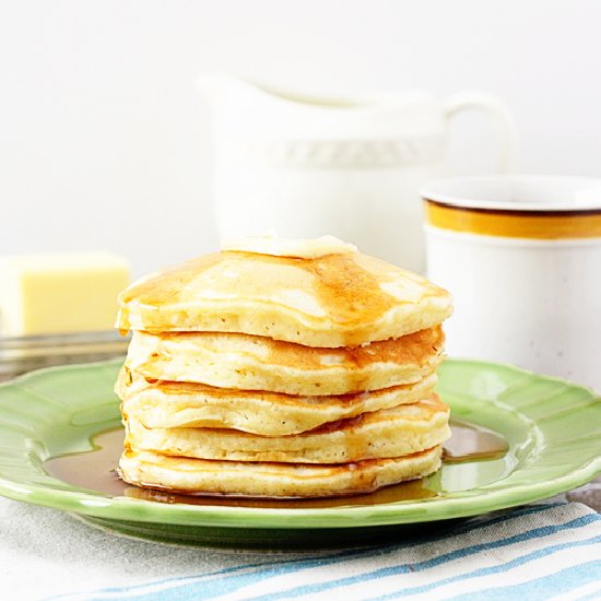 Italian Sweet Crème Pancakes