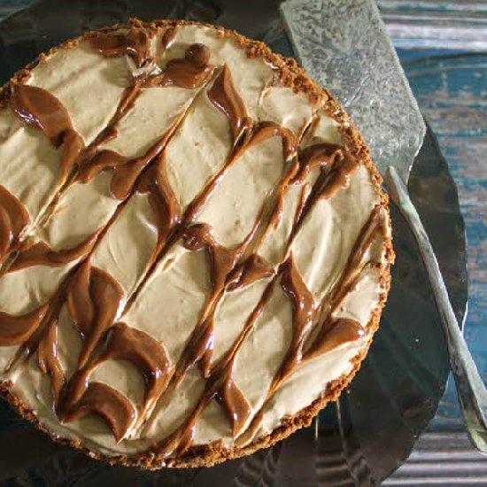 Chocolate Rum Dulce de Leche Pie