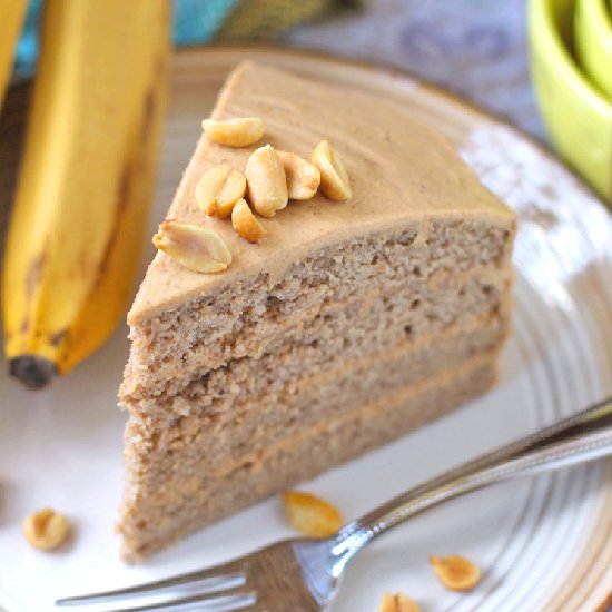 Healthy Banana Cake (GF)