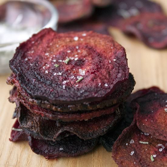 Rosemary Beet Chips