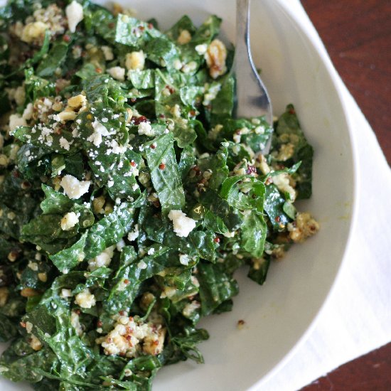 Smitten’s Kale and Quinoa Salad