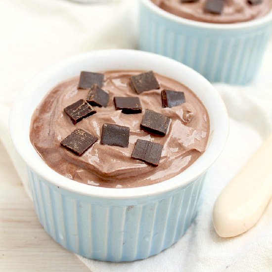 High Protein Chocolate Mousse