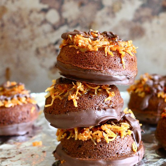 Chocolate Samoa Donuts