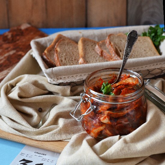 Herrings in Tomato Salsa