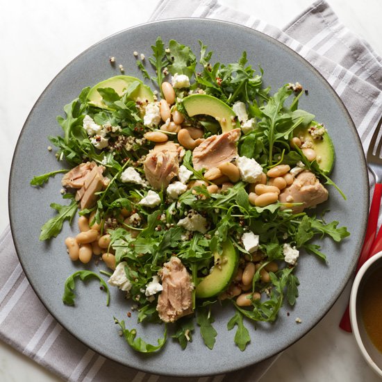 Tuna, White Bean, and Arugula Salad