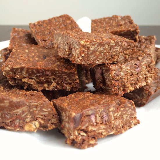 Chocolate Goji Raw Bars