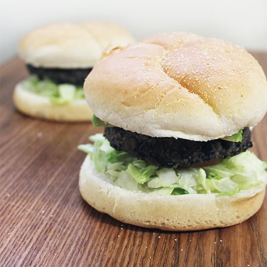 Vegan Black Bean Burgers