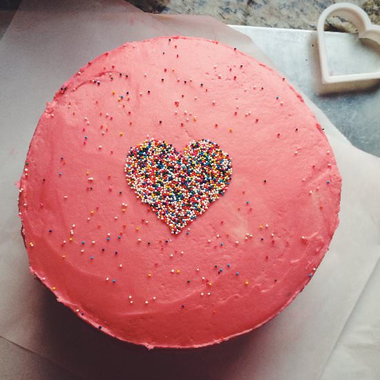 Chocolate Raspberry Layer Cake