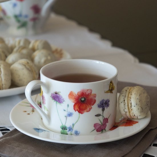 Tea and Honey Macarons