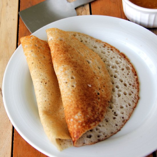 Fenugreek Dosa / Indian Pancake