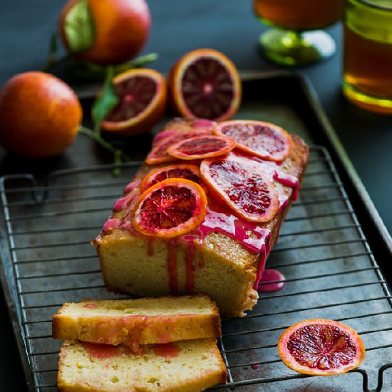 Blood Orange Buttermilk Pound Cake