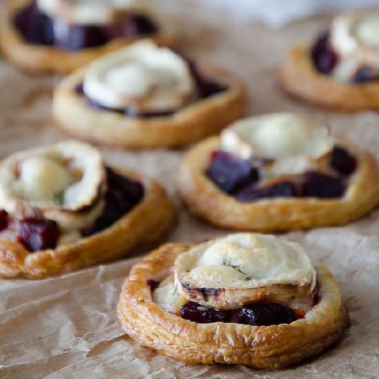 Tartalettes with Beets