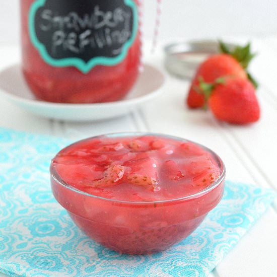 Homemade Strawberry Pie Filling