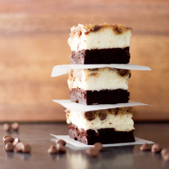 Brownie Cheesecake Cookie Bars