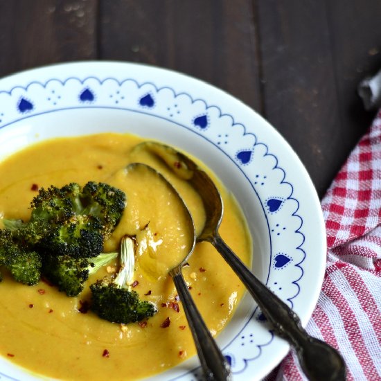 Butternut Squash Lentil Soup