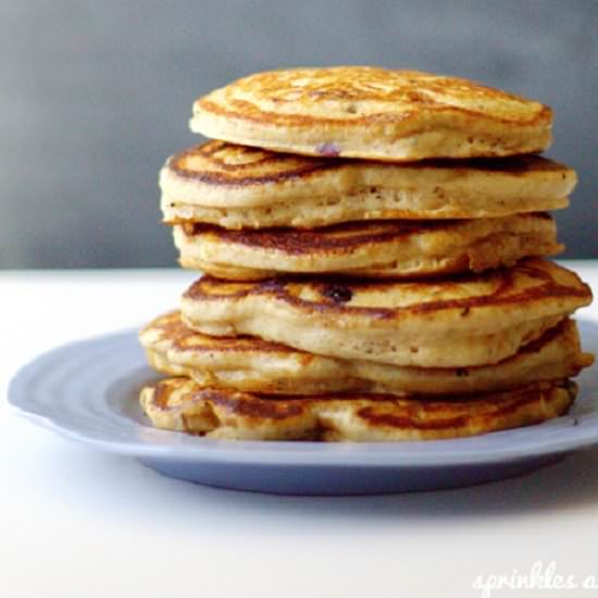 Blueberry Pancakes with Chia Seeds