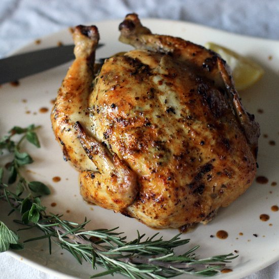 Mom’s Roasted Chicken