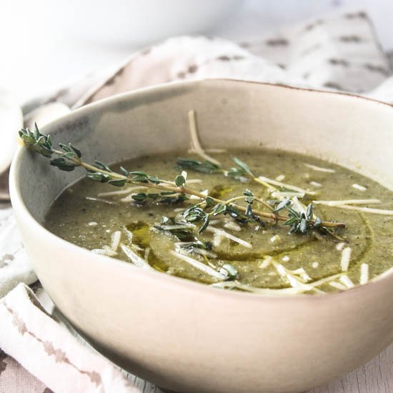 Broccoli and Leek Soup