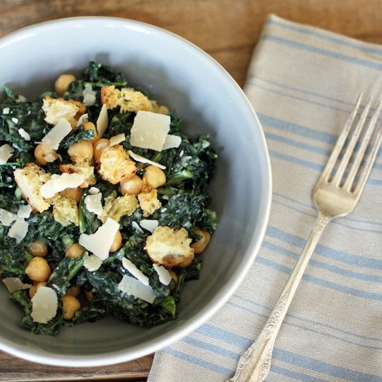 Kale Caesar Salad