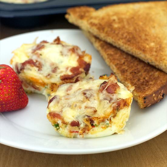 Baked Eggs With Bacon