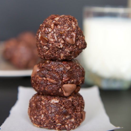 Simple Chocolate Coconut Bites