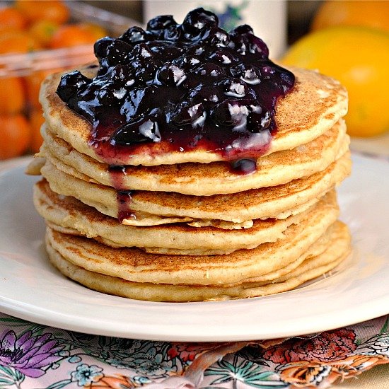 Lemon Ricotta Pancakes