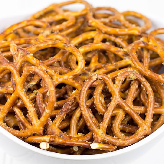 Zesty Ranch Pretzels