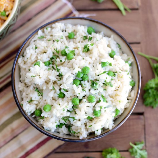 30 Minute Parmesan Rice