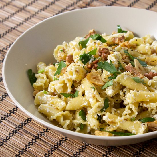 Lemon-Ricotta Campanelle