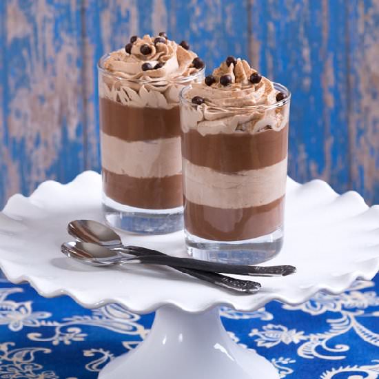 Chocolate & Nutella Cream Dessert