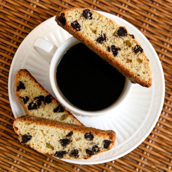 Chocolate Chip Biscotti