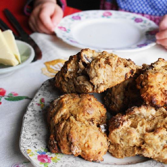 Double Date Scones