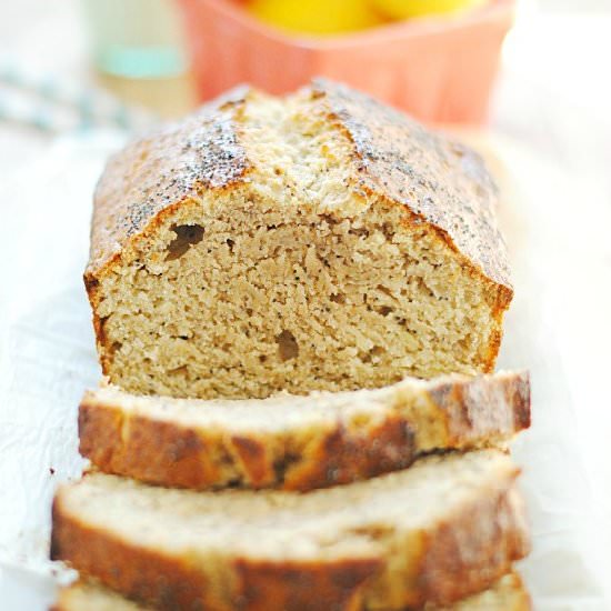 Lemon Poppyseed Banana Bread