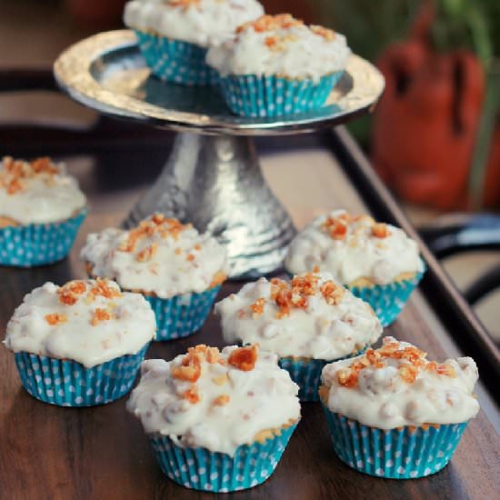 Indian ‘Chikki’ Cupcakes