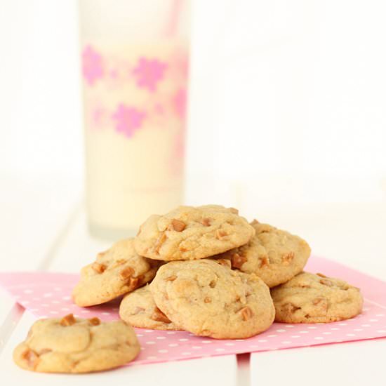 Toffee chip cookies