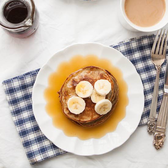 Espresso Banana Pancakes